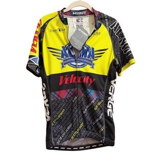 Verge Sport Alma Grand Prix Cyclocross Cycling Jersey Mens Med Yellow Velocity